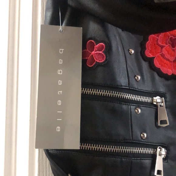 Ladies floral moto jacket - Picture 10 of 10